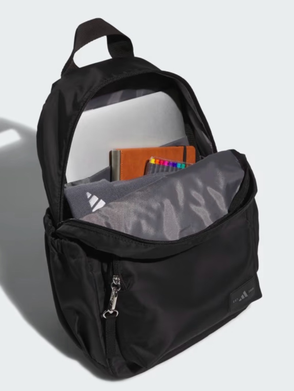Adidas Black Weekender Large Sports / Travel / Backpack Bag NEW - Picture 7 of 9
